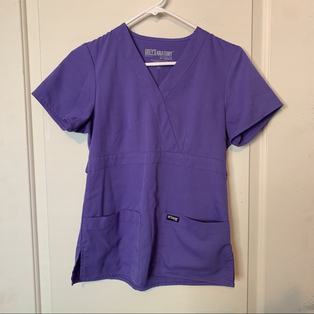 Grey’s Anatomy Purple Scrub Top